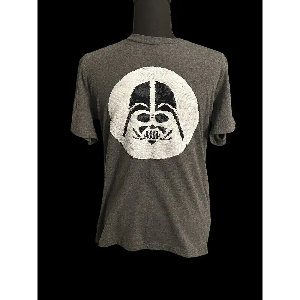 Star Wars Mad Engine Darth‎ Vader/Stormtrooper Switchable T-Shirt Youth XL